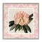 Stupell Industries Pink Pattern Botanical Framed Giclee, design by Livi Finn